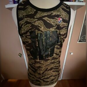 Undefeated UNDFTD basketball Jersey Camouflage camo size small unisex